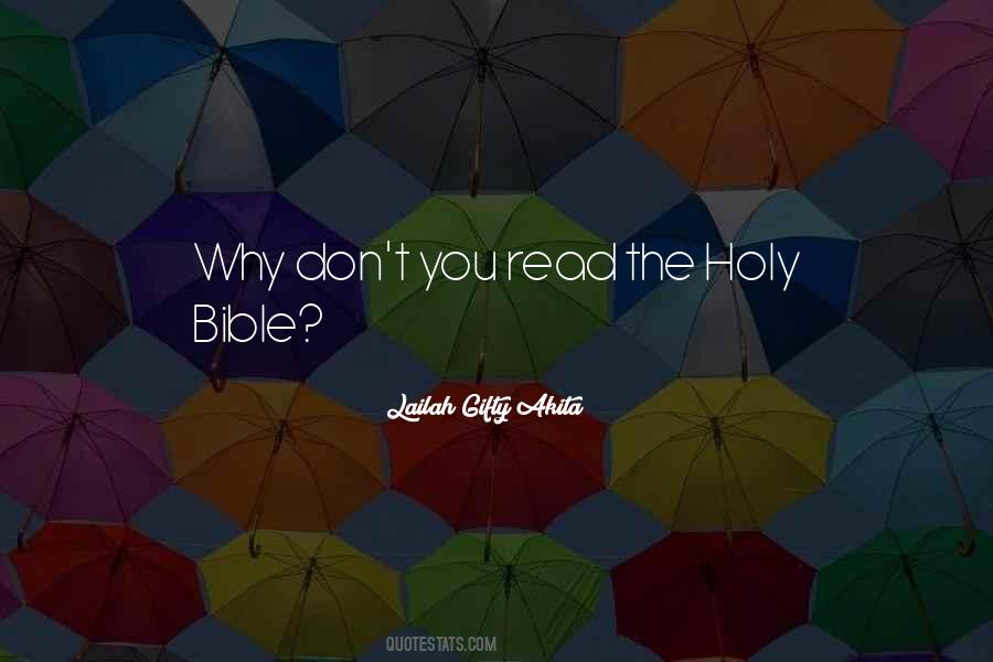 Quotes About Holy Bible #1315378