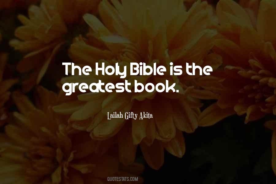 Quotes About Holy Bible #294772