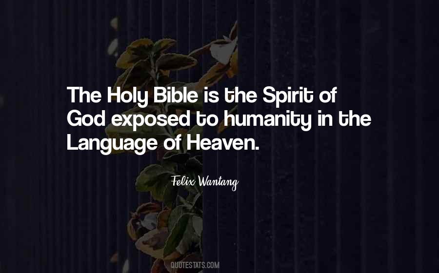 Quotes About Holy Bible #473422