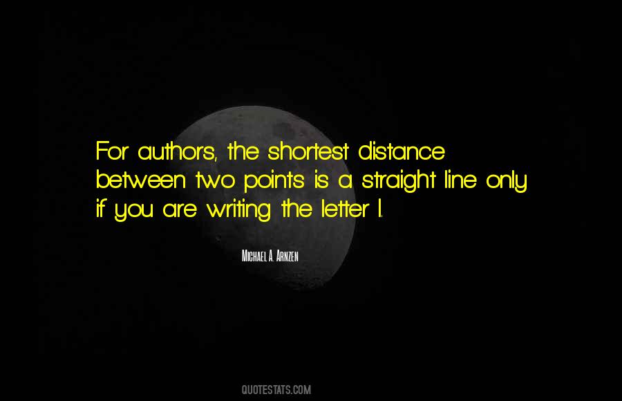Distance Between Two Quotes #103630