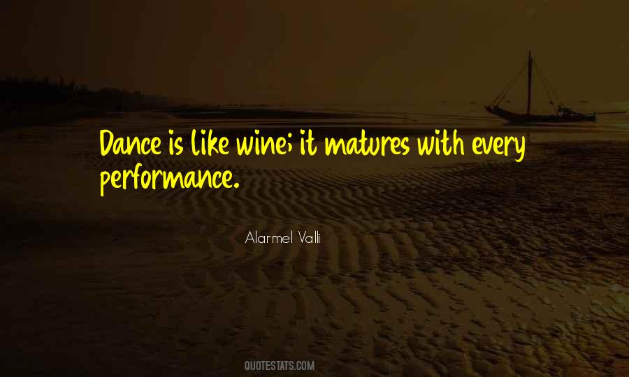 Quotes About Dance Performance #158657