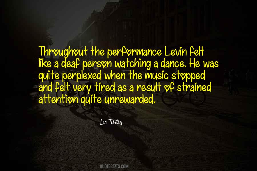 Quotes About Dance Performance #749695