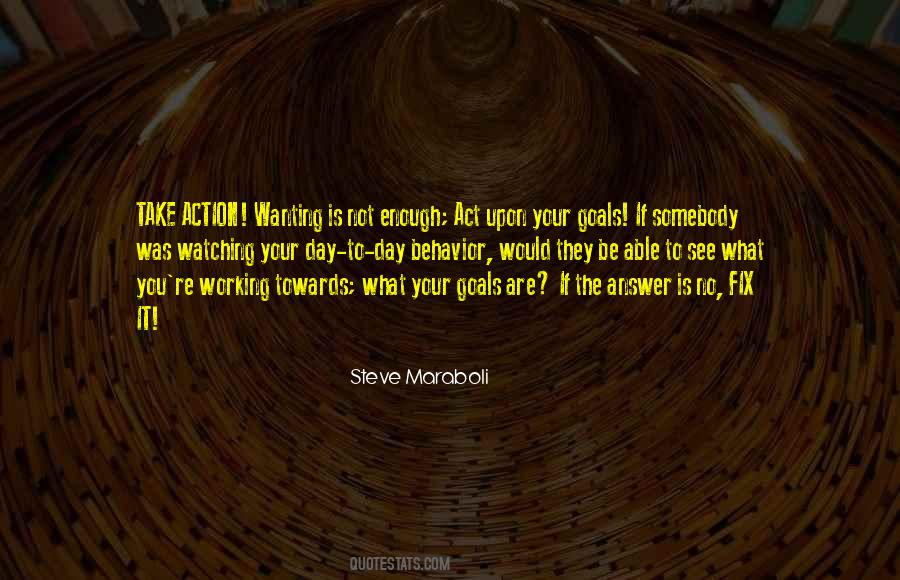 Act On Your Dreams Quotes #197267