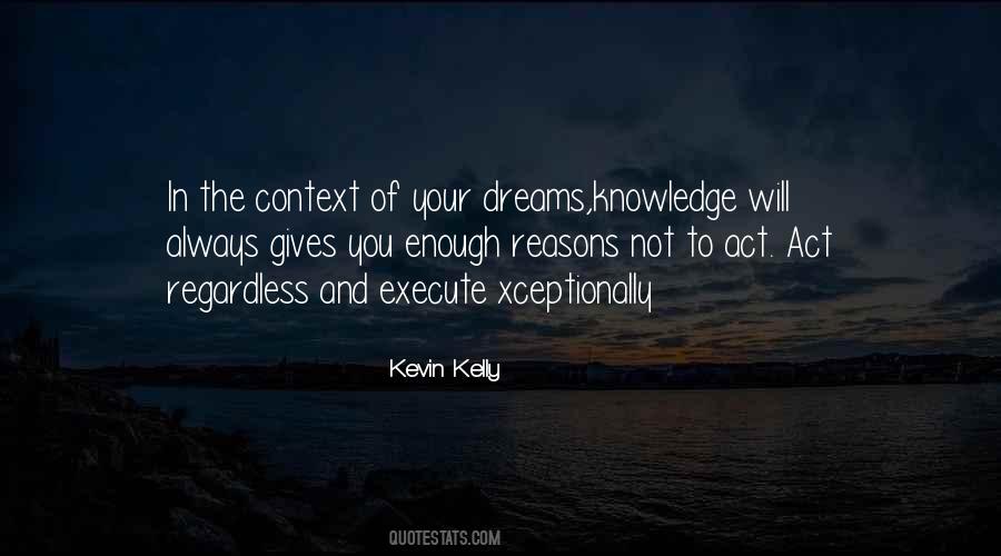 Act On Your Dreams Quotes #55692