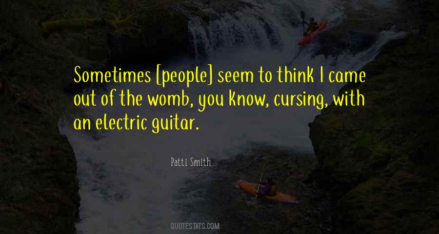 Quotes About Electric Guitar #1322504