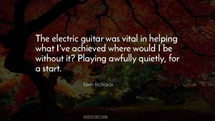 Quotes About Electric Guitar #1408031