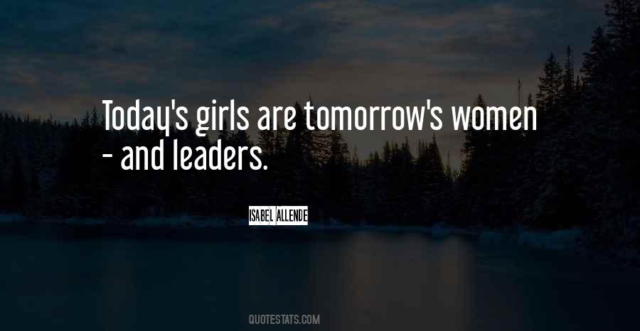 Women Leaders Quotes #669298