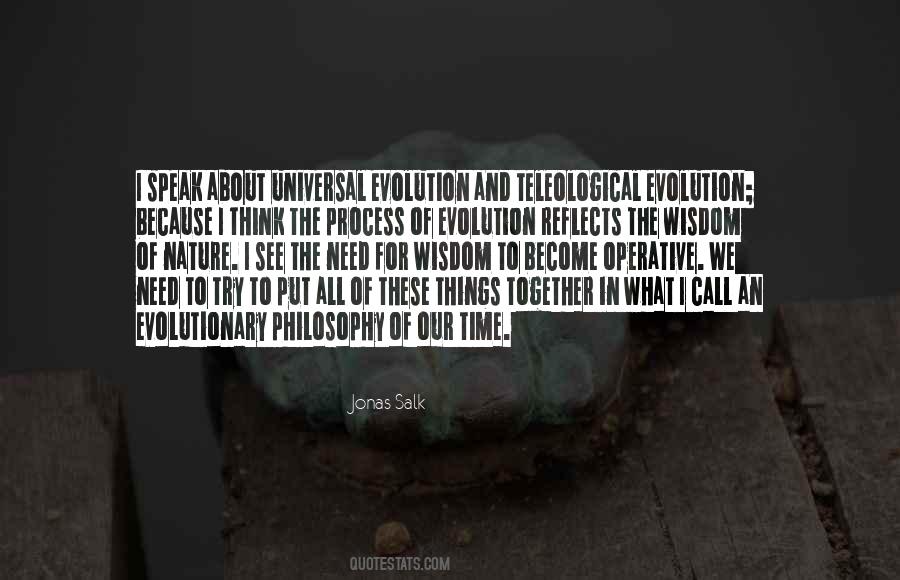 Evolutionary Time Quotes #1396022