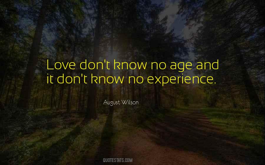 Quotes About Age And Love #349454