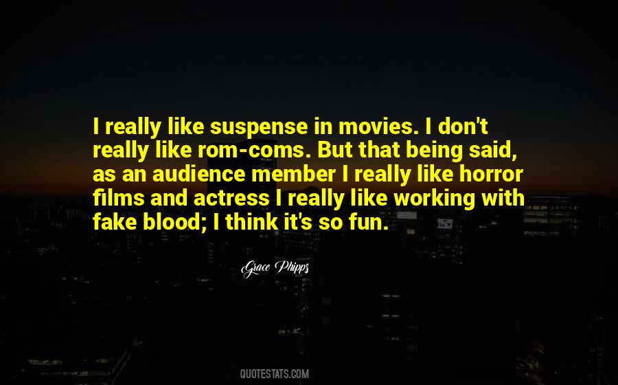 Quotes About Suspense In Movies #504084