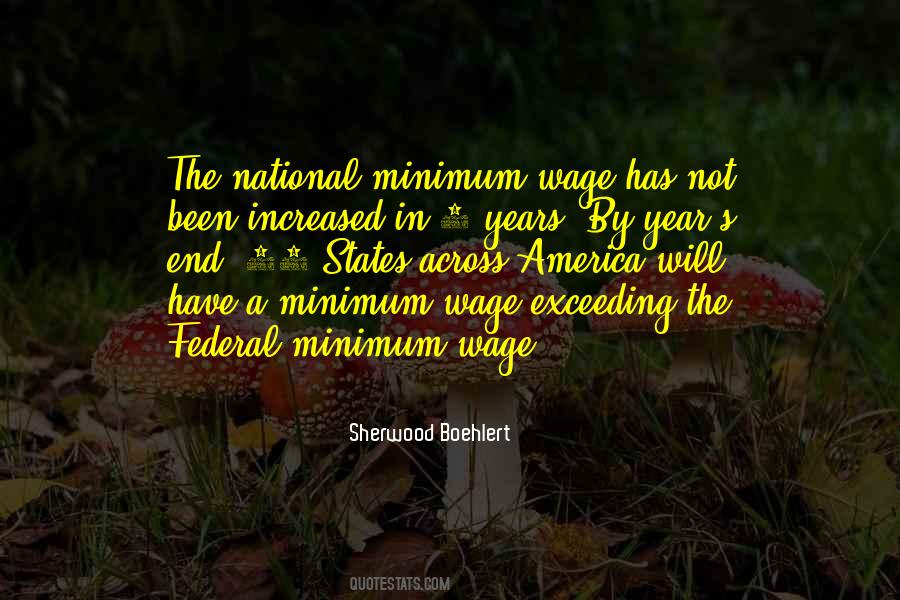 National Minimum Wage Quotes #1223227
