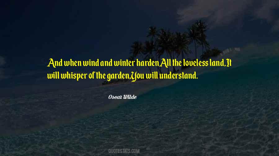 Quotes About Winter Garden #1428375