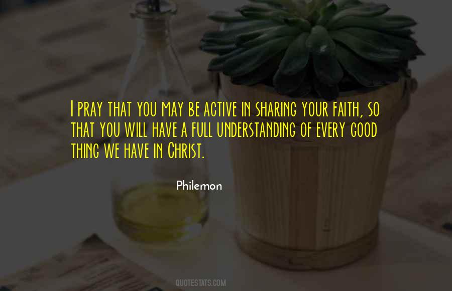 Quotes About Sharing Your Faith #961404