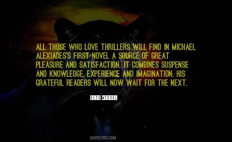 Suspense Novel Quotes #1700093