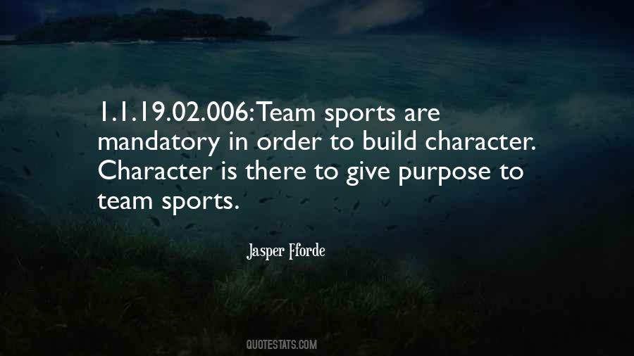 Quotes About Team Sports #810182