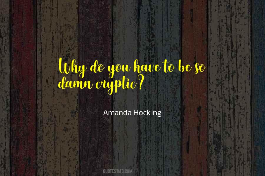Quotes About Damn Love #488132