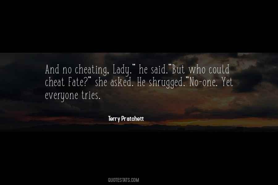 Cheating Fate Quotes #1123097