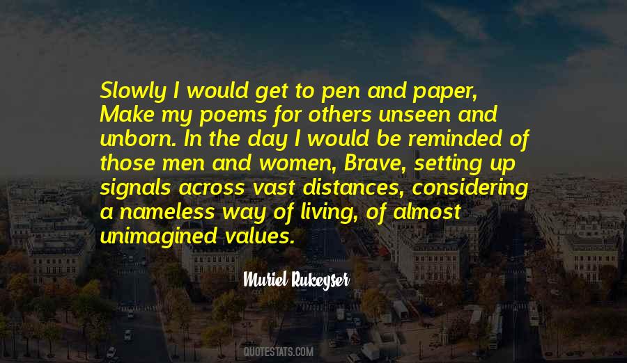 Quotes About Pen And Paper #1657374