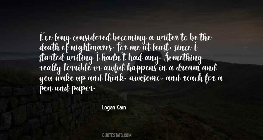 Quotes About Pen And Paper #680359