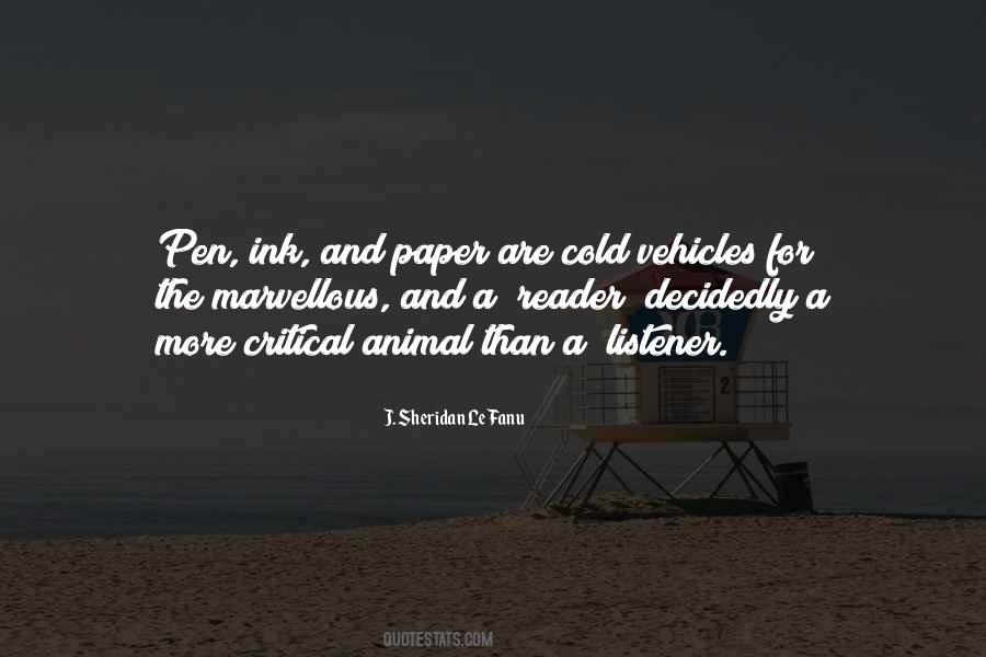 Quotes About Pen And Paper #778271