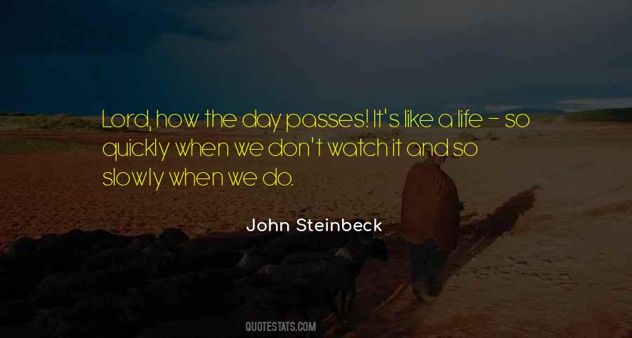 Each Day That Passes Quotes #348418