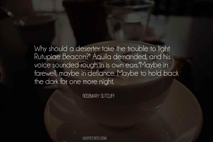 Quotes About Light In The Night #18599