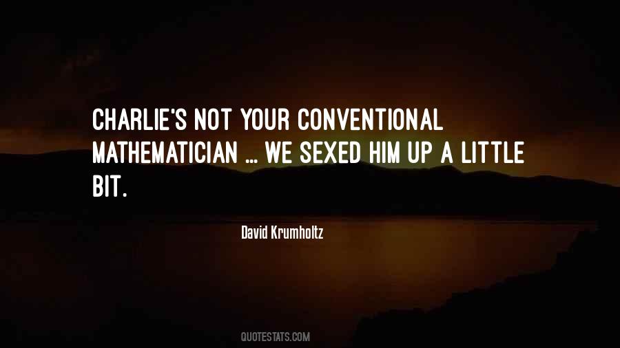 Krumholtz Quotes #202285