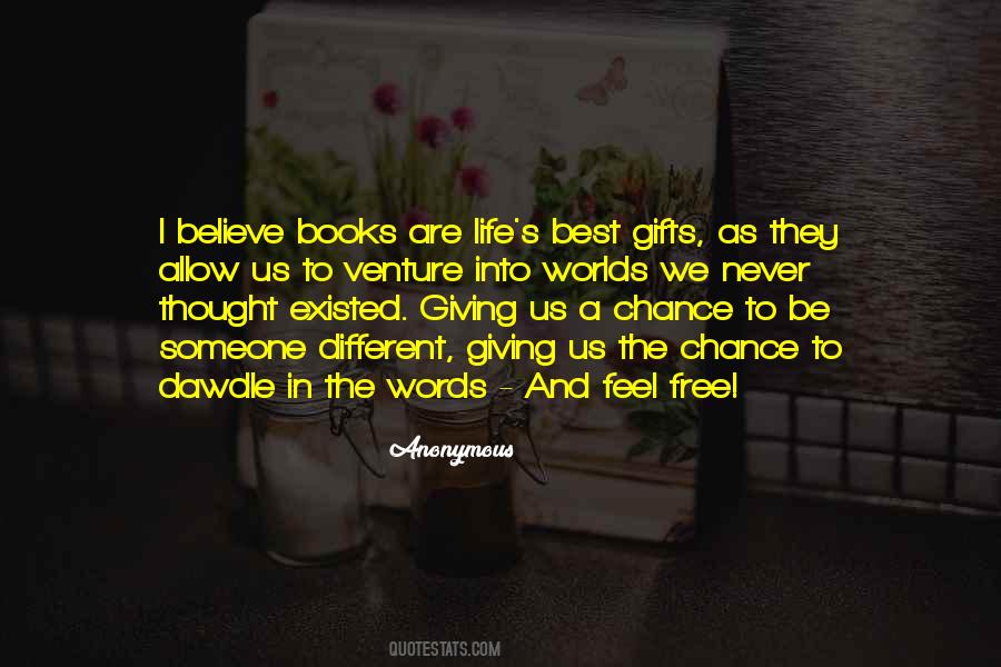 Quotes About Giving Books #1799207