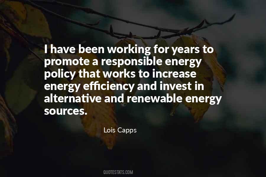 Quotes About Energy Policy #556605