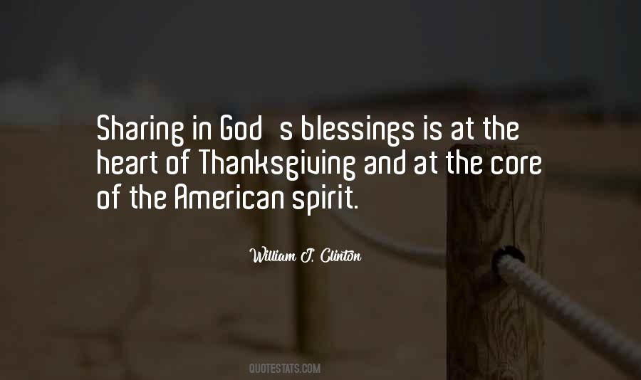 Quotes About Sharing The Blessings #1228355