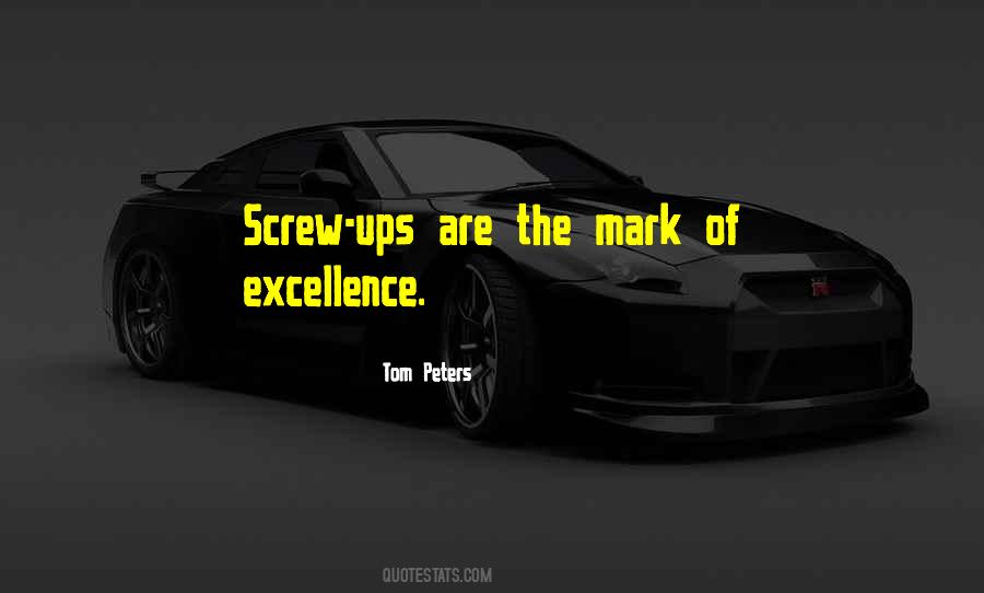 Quotes About Screw Ups #1357180