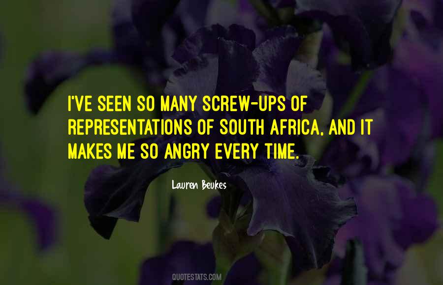 Quotes About Screw Ups #1612082