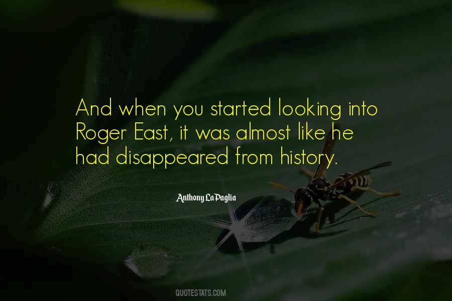 He Disappeared Quotes #1435125