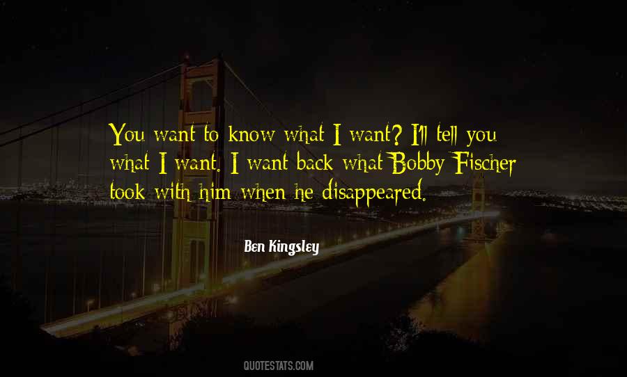 He Disappeared Quotes #458525