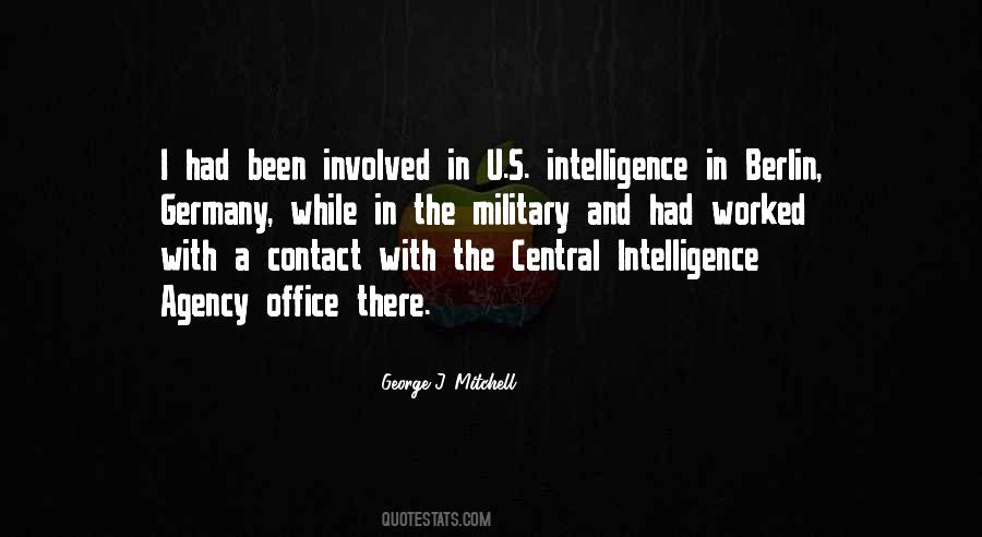 Quotes About Military Intelligence #1522754