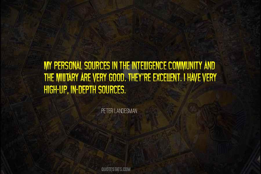 Quotes About Military Intelligence #92951