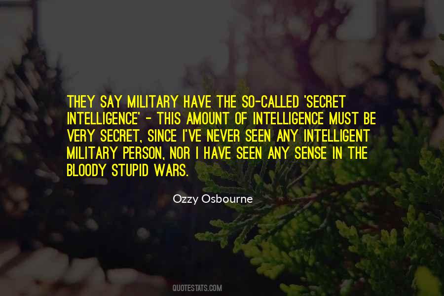 Quotes About Military Intelligence #953753