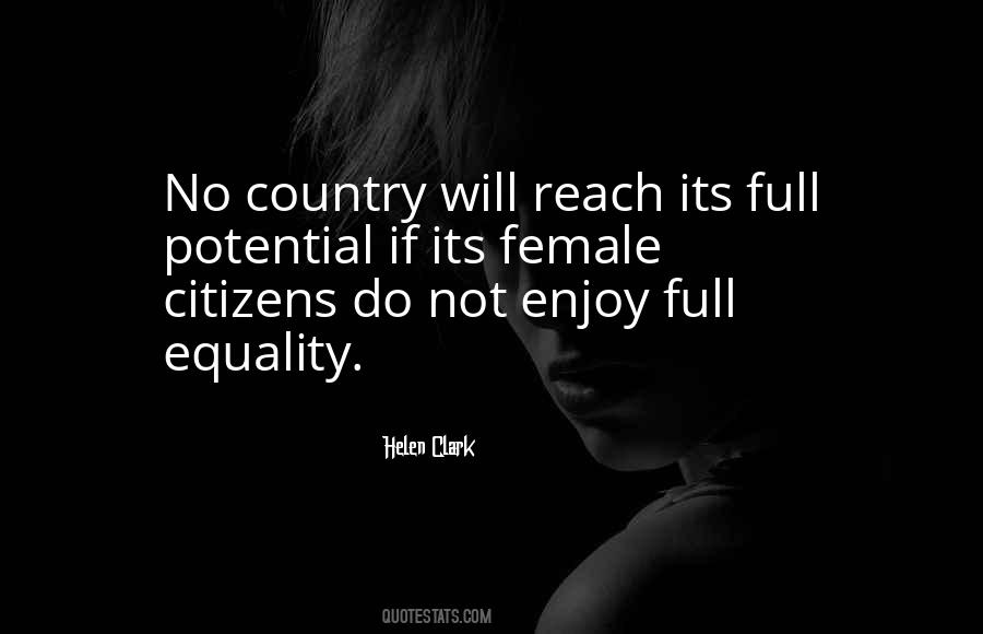 Quotes About Equality 7-2521 #23809