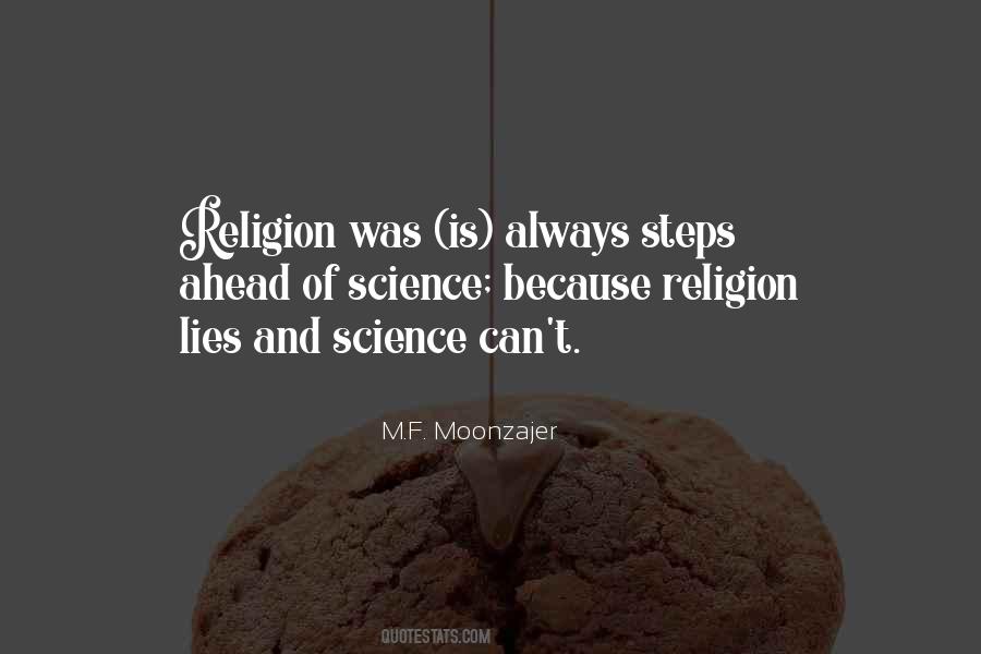 Atheism Religion Science Quotes #1184148