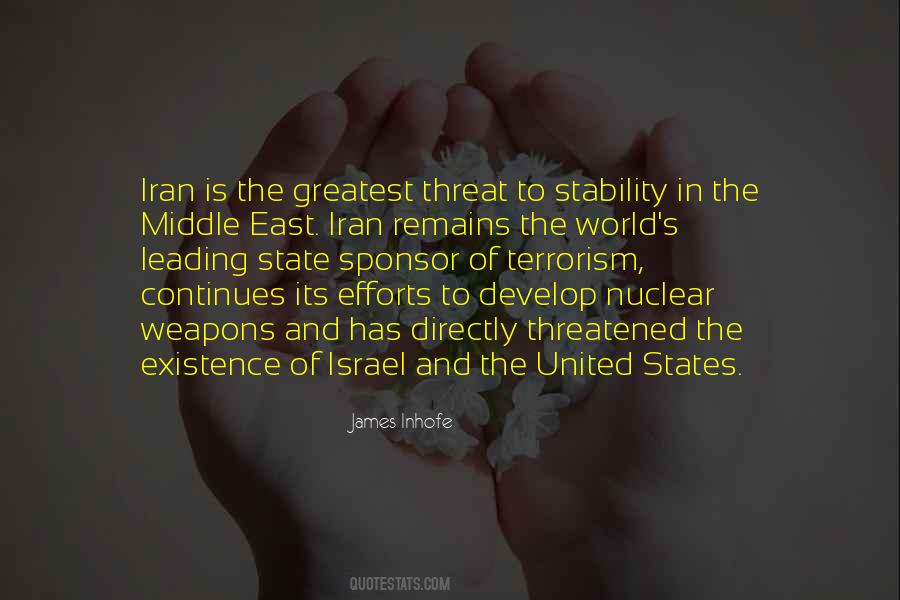 Stability Of The World Quotes #1171625