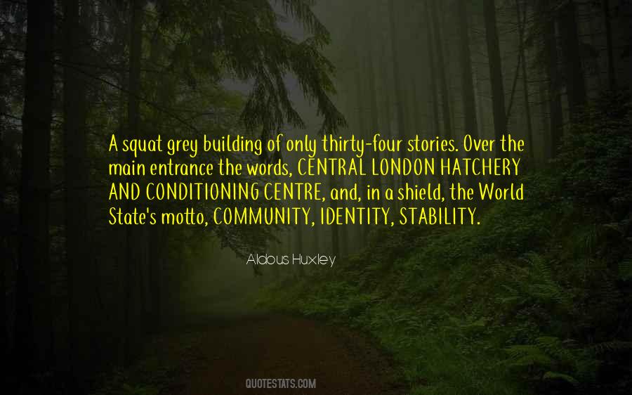 Stability Of The World Quotes #1305305