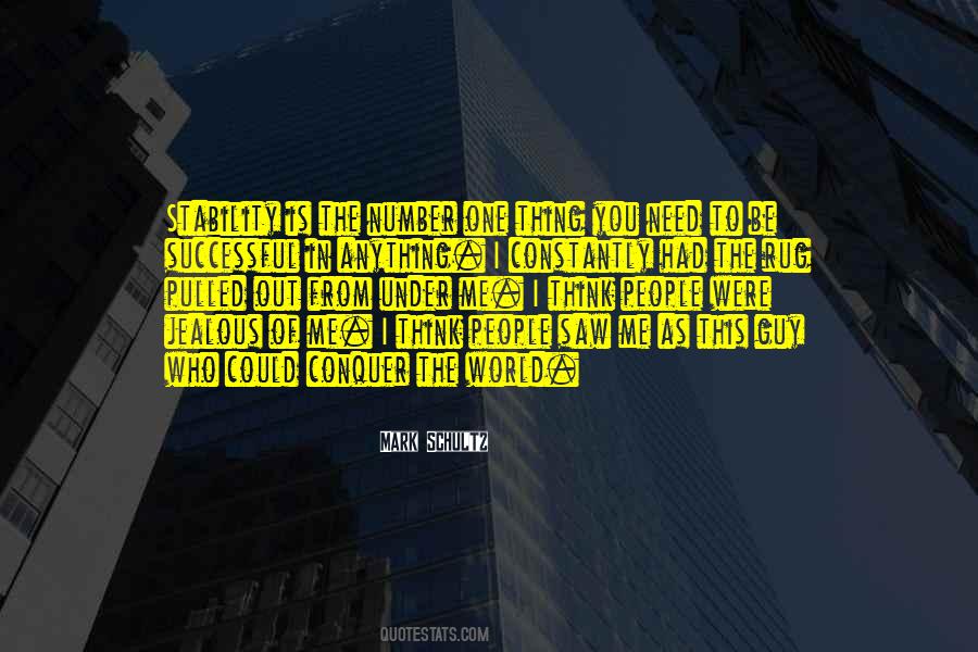 Stability Of The World Quotes #1718641