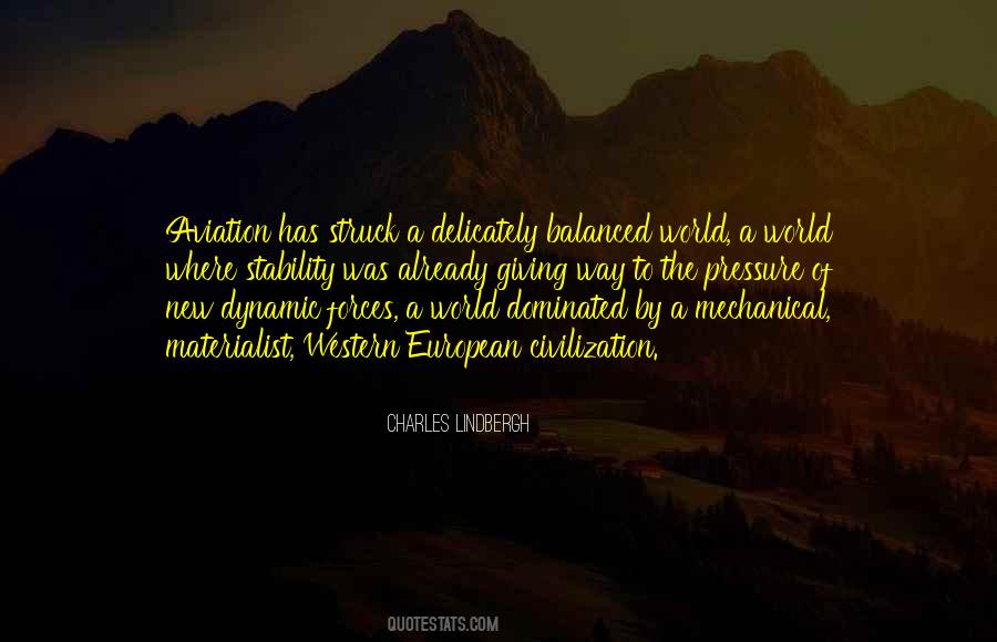 Stability Of The World Quotes #1797483