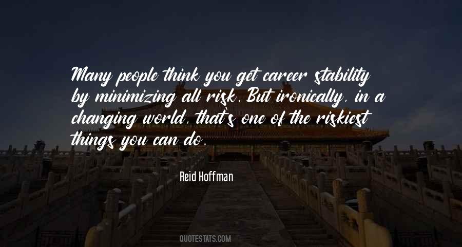 Stability Of The World Quotes #1831188