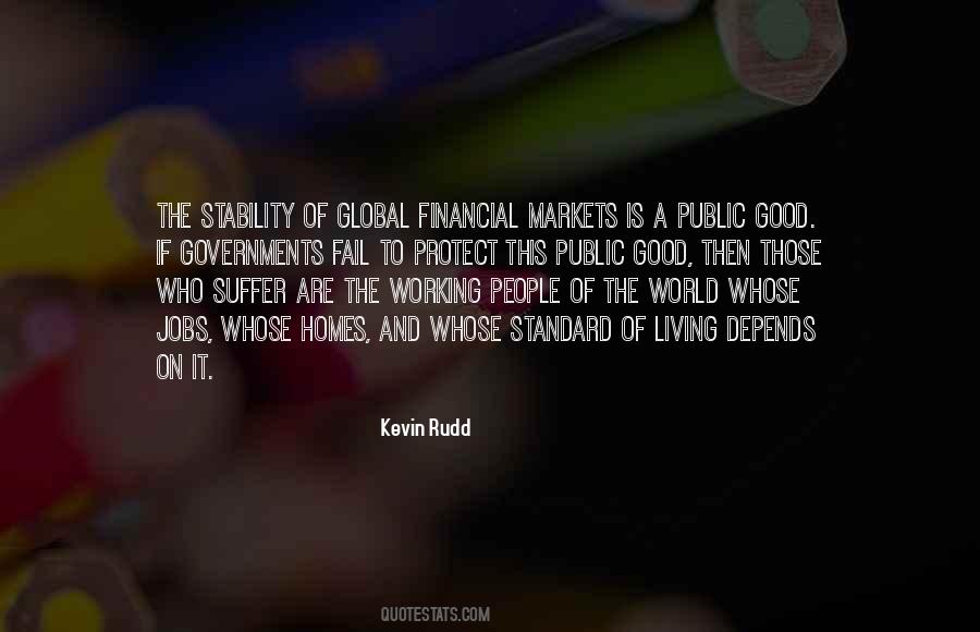 Stability Of The World Quotes #266202
