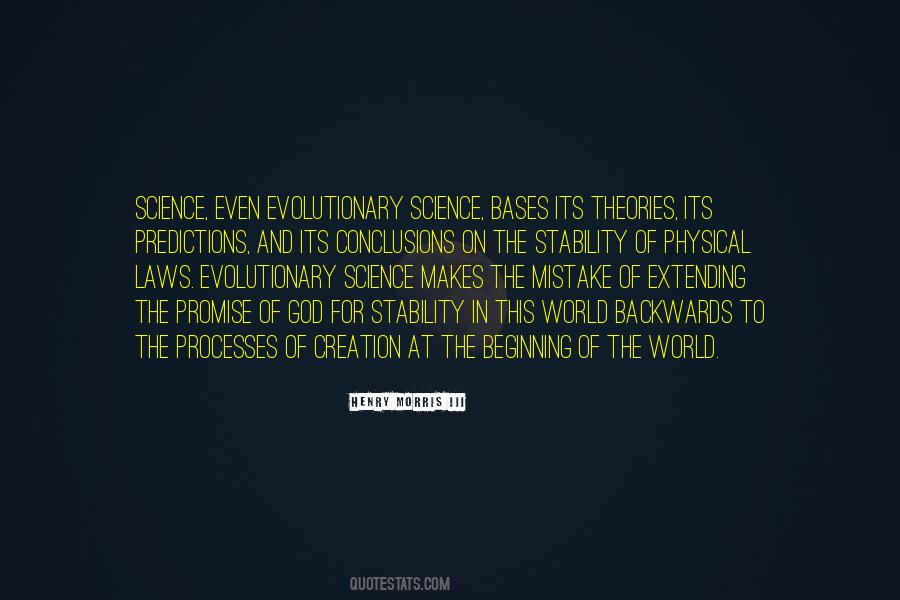 Stability Of The World Quotes #793011