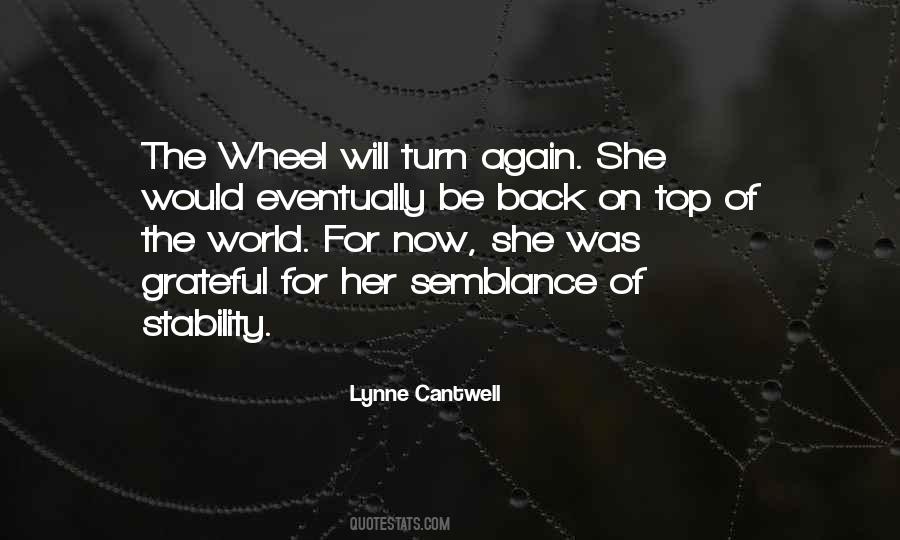 Stability Of The World Quotes #821942