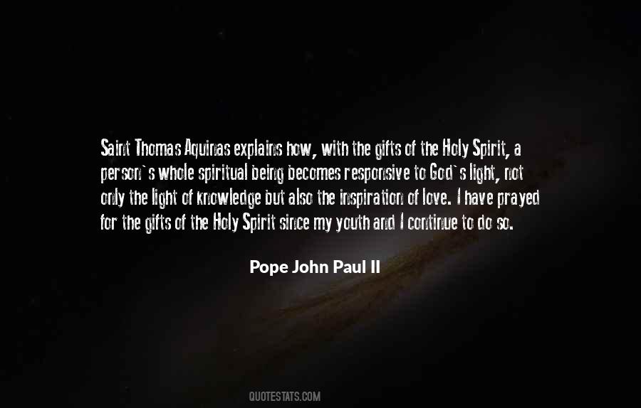 Quotes About Spiritual Gifts #1365150