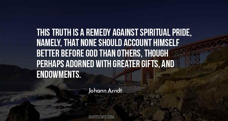 Quotes About Spiritual Gifts #278342