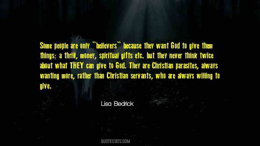 Quotes About Spiritual Gifts #571333